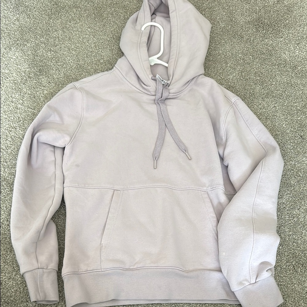 Athleta light purple XXS Hoodie with Drawstring